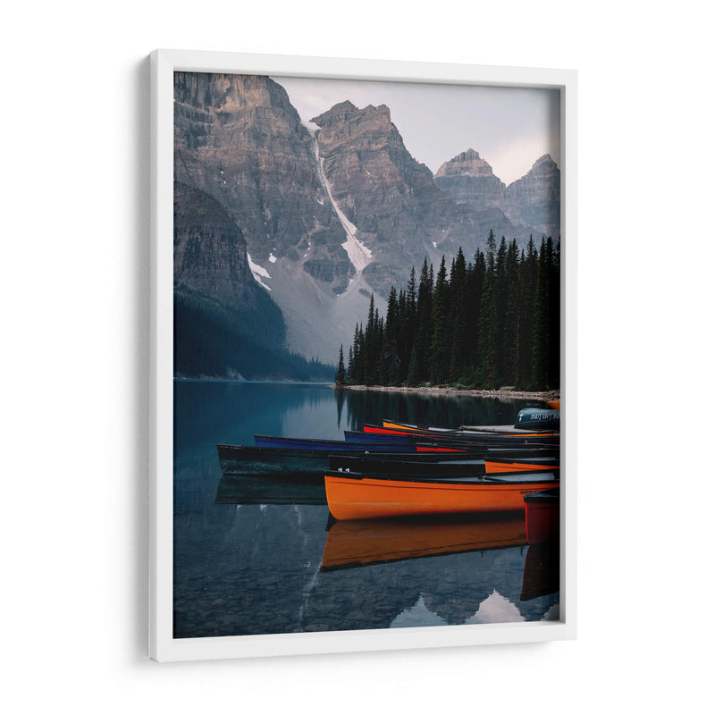 Lago Moraine | Cuadro decorativo de Canvas Lab
