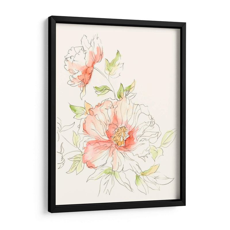 Variedad Floral De Acuarela I - Ethan Harper | Cuadro decorativo de Canvas Lab