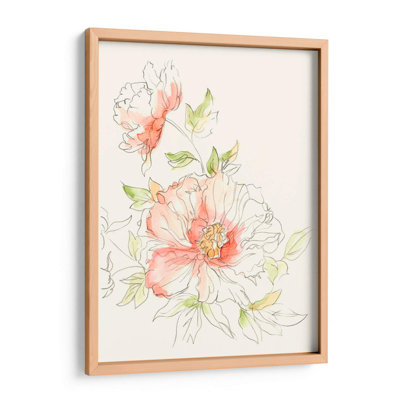 Variedad Floral De Acuarela I - Ethan Harper | Cuadro decorativo de Canvas Lab