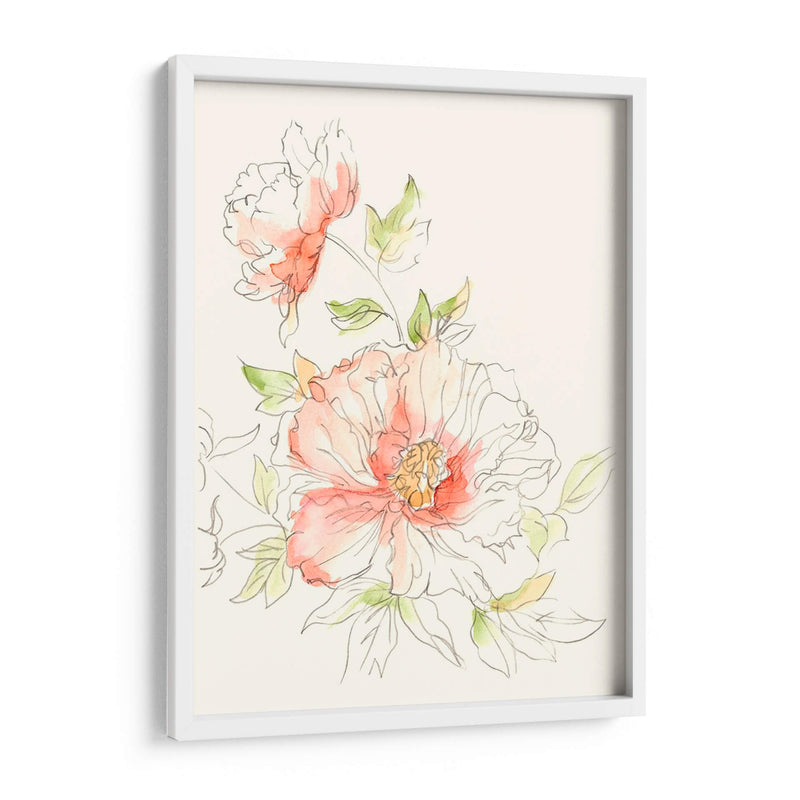 Variedad Floral De Acuarela I - Ethan Harper | Cuadro decorativo de Canvas Lab