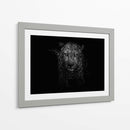 Leopardo en la penumbra | Cuadro decorativo de Canvas Lab