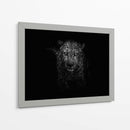Leopardo en la penumbra | Cuadro decorativo de Canvas Lab