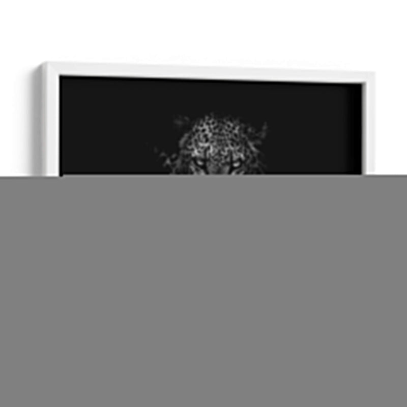 Leopardo en la penumbra | Cuadro decorativo de Canvas Lab