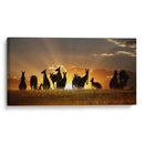 Los canguros | Cuadro decorativo de Canvas Lab