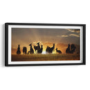 Los canguros | Cuadro decorativo de Canvas Lab