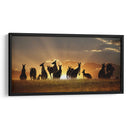 Los canguros | Cuadro decorativo de Canvas Lab