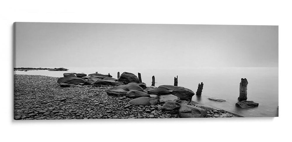 Panel De Agua En Blanco Y Negro I - James McLoughlin | Cuadro decorativo de Canvas Lab