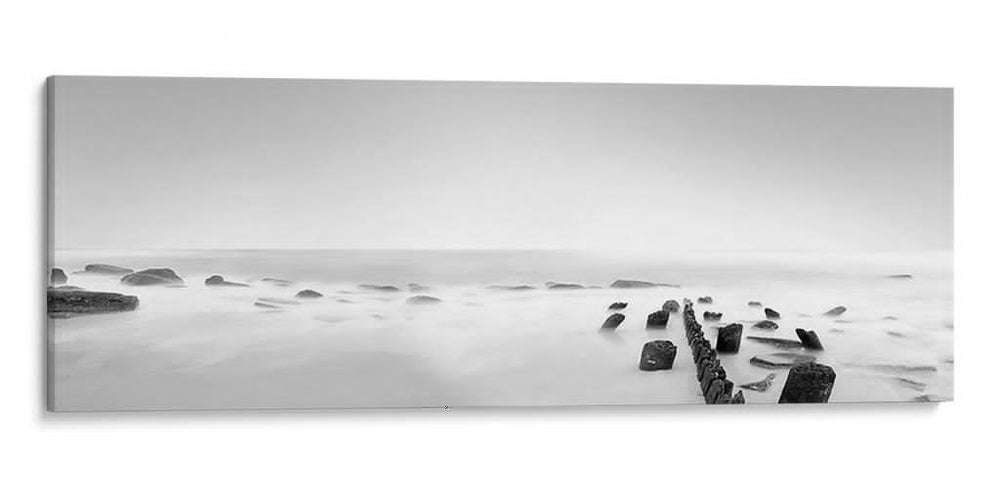 Panel De Agua En Blanco Y Negro Iii - James McLoughlin | Cuadro decorativo de Canvas Lab