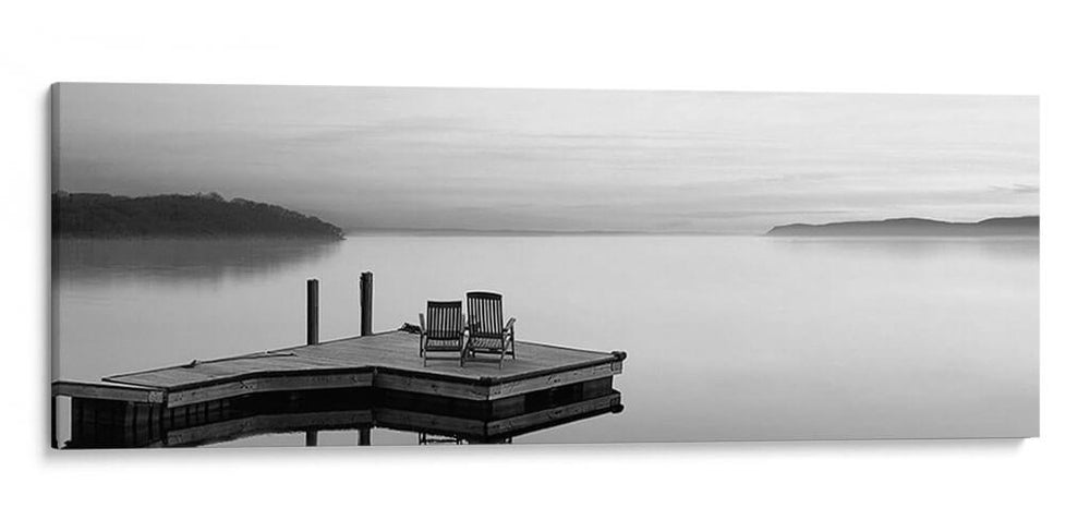 Panel De Agua En Blanco Y Negro Xi - James McLoughlin | Cuadro decorativo de Canvas Lab