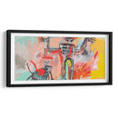 Boy and Dog in a Johnnypump - Jean-Michel Basquiat | Cuadro decorativo de Canvas Lab