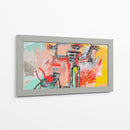 Boy and Dog in a Johnnypump - Jean-Michel Basquiat | Cuadro decorativo de Canvas Lab