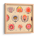 Flores Textiles Ii - Victoria Borges | Cuadro decorativo de Canvas Lab