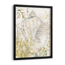 Verdant Shell Fresco I - June Erica Vess | Cuadro decorativo de Canvas Lab