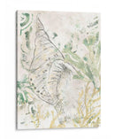 Verdant Shell Fresco Ii - June Erica Vess | Cuadro decorativo de Canvas Lab