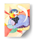 Felino abstracto | Cuadro decorativo de Canvas Lab