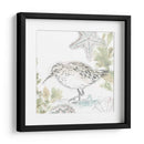Sandpipers Junto Al Mar Ii - June Erica Vess | Cuadro decorativo de Canvas Lab