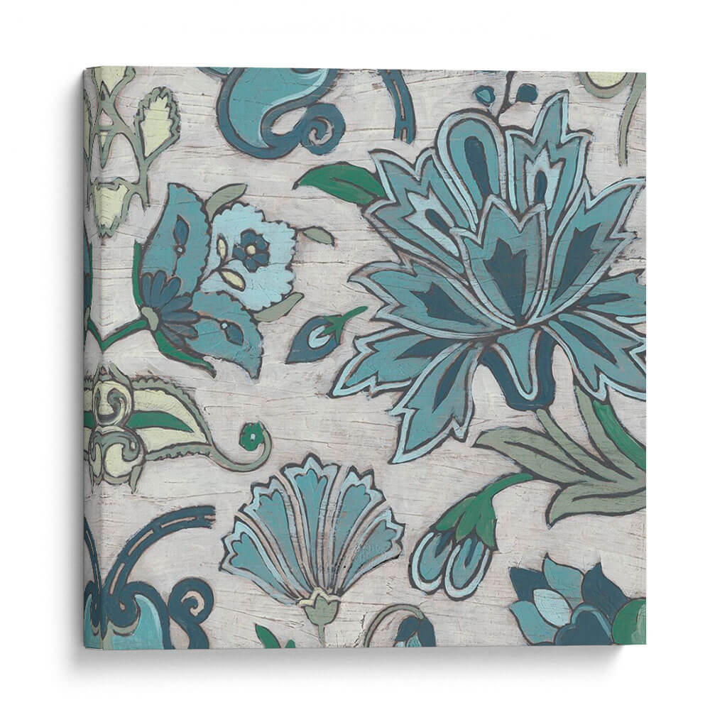 Jardín Azul Chintz Iv - June Erica Vess | Cuadro decorativo de Canvas Lab