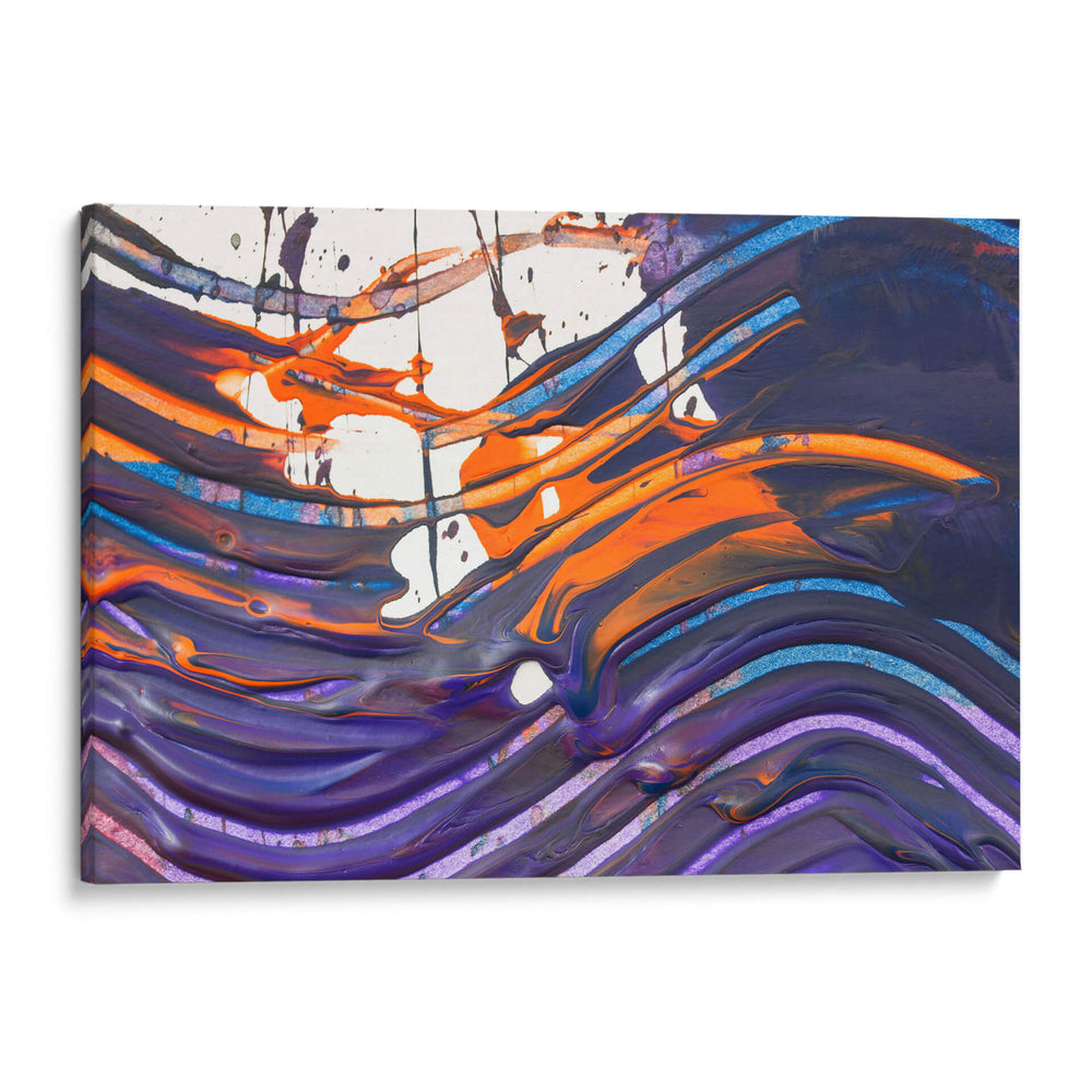 La ola morada | Cuadro decorativo de Canvas Lab
