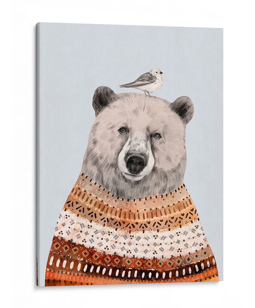 Feria Isle Bear Ii - Victoria Borges | Cuadro decorativo de Canvas Lab