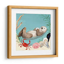 Otters Paradise I - Victoria Borges | Cuadro decorativo de Canvas Lab