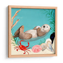 Otters Paradise I - Victoria Borges | Cuadro decorativo de Canvas Lab