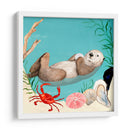 Otters Paradise I - Victoria Borges | Cuadro decorativo de Canvas Lab
