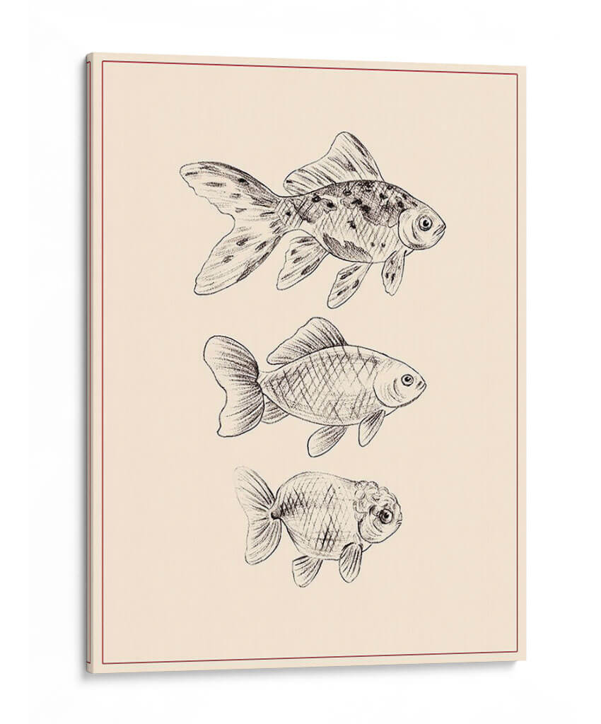 Goldfish I - Melissa Wang | Cuadro decorativo de Canvas Lab