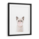 Cat Bubble Gum | Cuadro decorativo de Canvas Lab