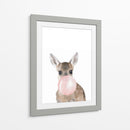Kangaroo Bubble Gum | Cuadro decorativo de Canvas Lab