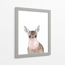 Kangaroo Bubble Gum | Cuadro decorativo de Canvas Lab