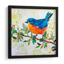 Pájaro Feliz I - Elizabeth St. Hilaire | Cuadro decorativo de Canvas Lab
