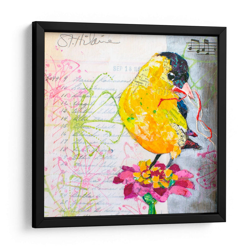 Feliz Pájaro Iv - Elizabeth St. Hilaire | Cuadro decorativo de Canvas Lab