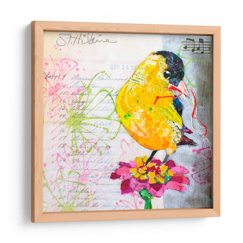 Feliz Pájaro Iv - Elizabeth St. Hilaire | Cuadro decorativo de Canvas Lab
