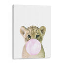 Lion Bubble Gum | Cuadro decorativo de Canvas Lab