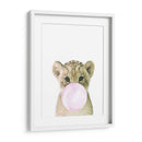 Lion Bubble Gum | Cuadro decorativo de Canvas Lab