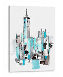 Ciudad Azul Ii - Ethan Harper | Cuadro decorativo de Canvas Lab