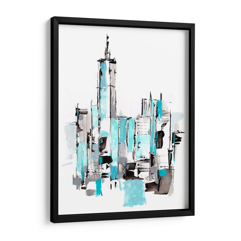 Ciudad Azul Ii - Ethan Harper | Cuadro decorativo de Canvas Lab