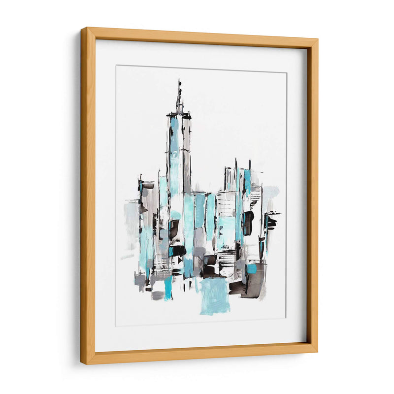 Ciudad Azul Ii - Ethan Harper | Cuadro decorativo de Canvas Lab