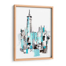 Ciudad Azul Ii - Ethan Harper | Cuadro decorativo de Canvas Lab