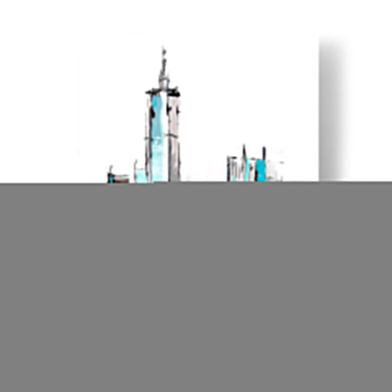 Ciudad Azul Ii - Ethan Harper | Cuadro decorativo de Canvas Lab