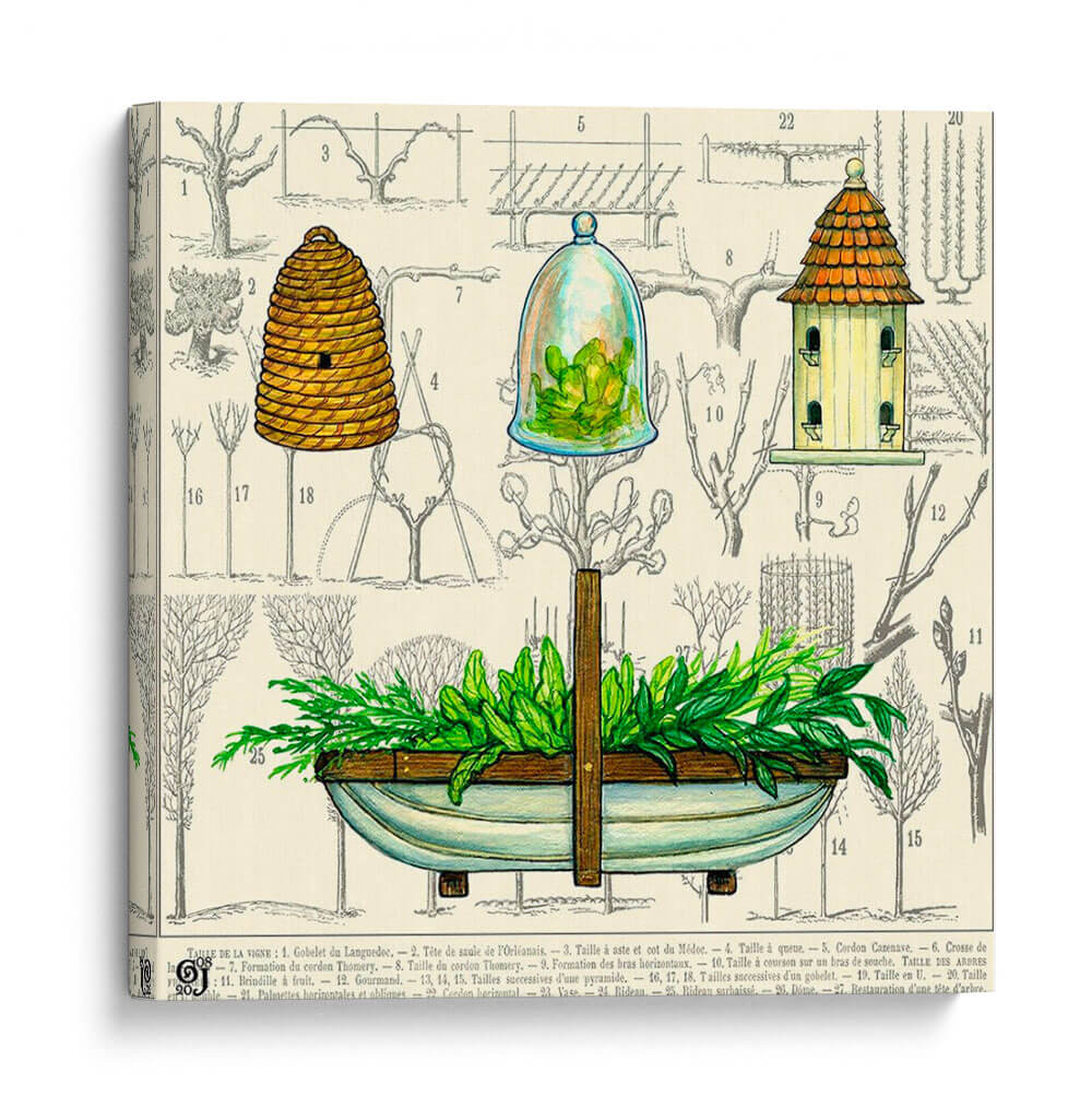 Jardín - Ginny Joyner | Cuadro decorativo de Canvas Lab