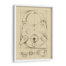Candado Vintage Iv - Ethan Harper | Cuadro decorativo de Canvas Lab