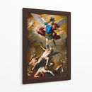 La caída de los ángeles rebeldes - Luca Giordano | Cuadro decorativo de Canvas Lab