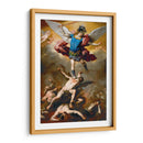 La caída de los ángeles rebeldes - Luca Giordano | Cuadro decorativo de Canvas Lab