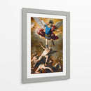 La caída de los ángeles rebeldes - Luca Giordano | Cuadro decorativo de Canvas Lab