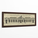 Crackled B Y W Palace Fachada Iii - J.F. Blondel | Cuadro decorativo de Canvas Lab