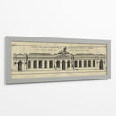 Crackled B Y W Palace Fachada Iii - J.F. Blondel | Cuadro decorativo de Canvas Lab