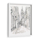 Sketch Iii De La Ciudad Europea - June Erica Vess | Cuadro decorativo de Canvas Lab