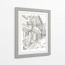 Bosquejo De La Ciudad Europea V - June Erica Vess | Cuadro decorativo de Canvas Lab