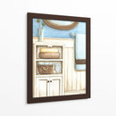 Baño Costero Iii - Megan Meagher | Cuadro decorativo de Canvas Lab